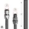 Flextron Gas Line Hose 1/2'' O.D. x 12'' Length 1/2" FIP x MIP Fittings, Stainless Steel Flexible Connector FTGC-SS38-12C - alternate 5